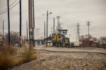 CSX Locomotives in the Yard